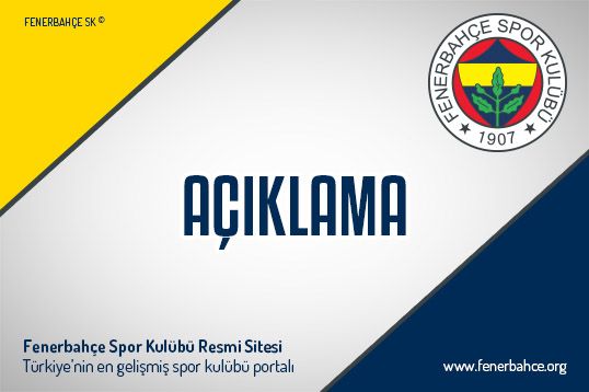 Aciklama Fenerbahce Spor Kulubu