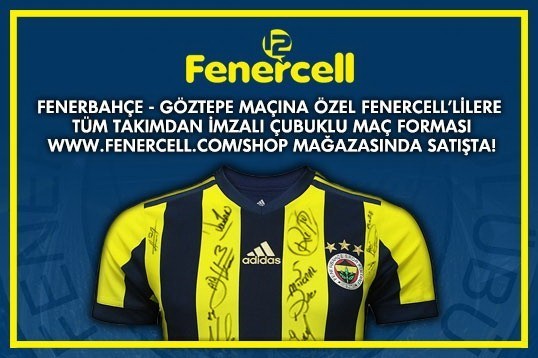 Fenercell Com Shop Adresinde Takimdan Imzali Forma Sizi Bekliyor Fenerbahce Spor Kulubu